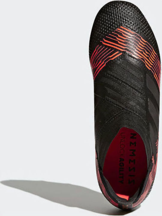Nemeziz 17 + 360 Agility Firm Ground Boots FG Kids Soccer Cleats Molded Outsole Black