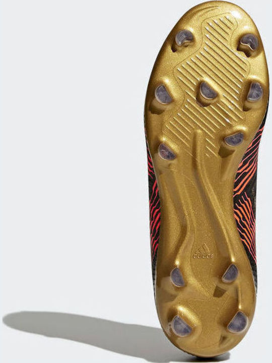 Nemeziz 17 + 360 Agility Firm Ground Boots FG Kids Soccer Cleats Molded Outsole Black