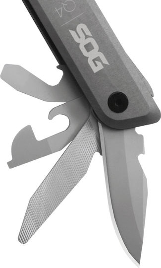 Sog Baton Q4 Мултифункционален Инструмент Черен
