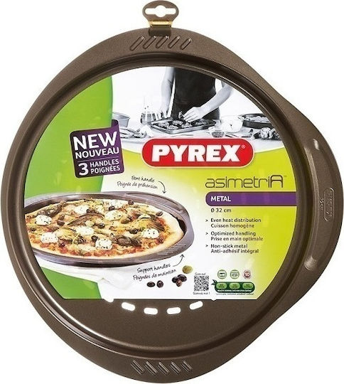 Pyrex Asimetria Backform Aus Aluminium 32cm