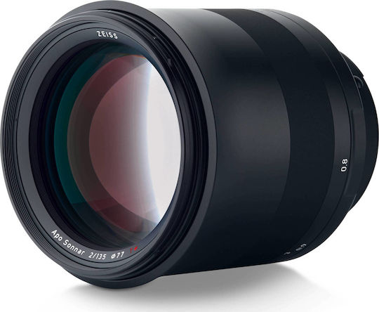 Zeiss Full Frame Φωτογραφικός Φακός Milvus 2/135 ZF.2 Telephoto για Nikon F Mount Μαύρος