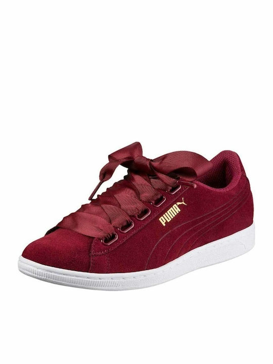 Puma Vikky Ribbon Damen Sneakers Rot