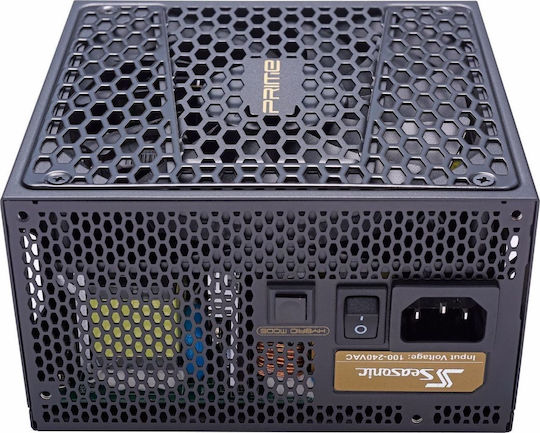 Seasonic Prime Ultra 650W Μαύρο Τροφοδοτικό Υπολογιστή Full Modular 80 Plus Gold