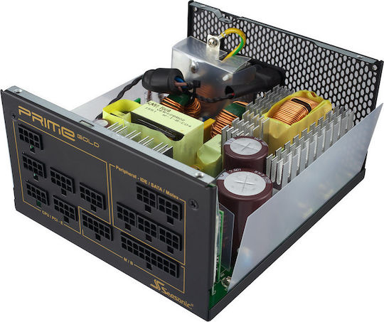 Seasonic Prime Ultra 650W Μαύρο Τροφοδοτικό Υπολογιστή Full Modular 80 Plus Gold