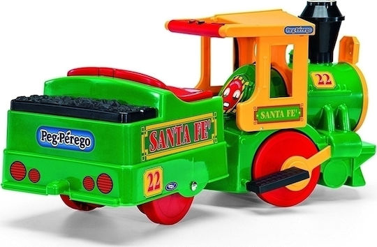 Santa Fe Train Ηλεκτροκίνητο 6 Volt Πράσινο για 1.5+ Ετών