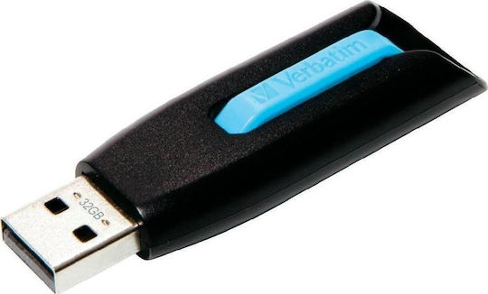 Verbatim Store 'n' Go V3 32GB USB 3.0 Stick Μαύρο