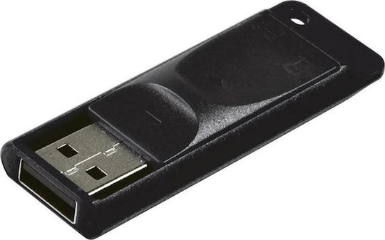 Verbatim Store 'n' Go Slider 16GB USB 2.0 Stick Μαύρο