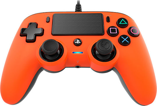 Nacon Wired Compact Controller for PS4 Orange