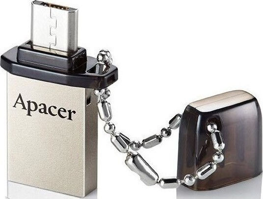 Apacer AH175 16GB USB 2.0 Stick with connection micro USB-B Black
