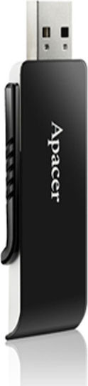 Apacer AH350 32GB USB 3.0 Stick Μαύρο