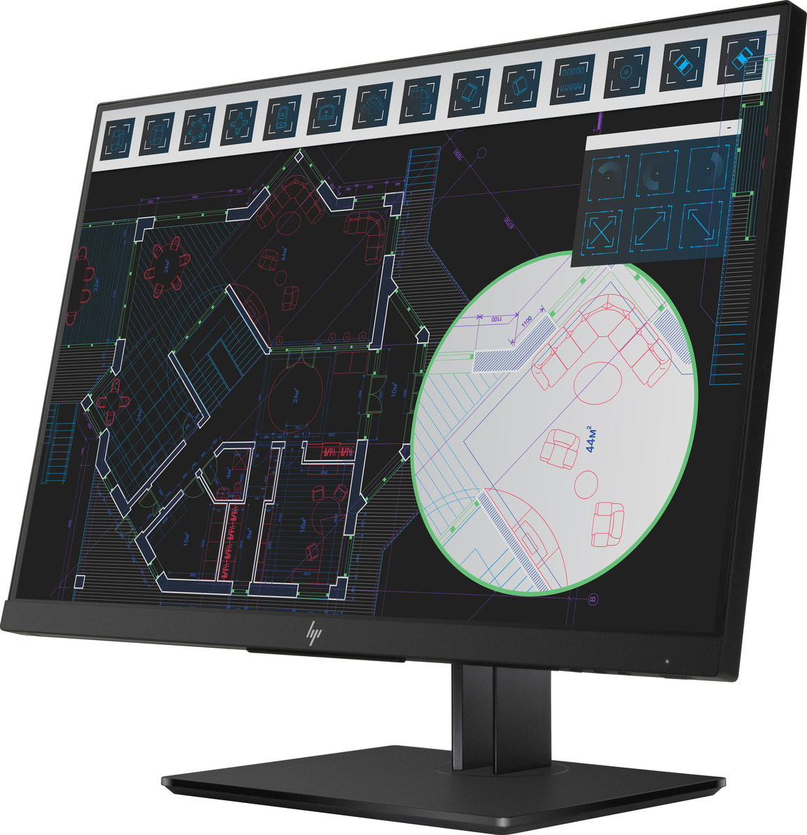 HP Z24i G2 IPS Monitor 24" FHD 1920x1200 με Χρόνο Απόκρισης 5ms GTG ...