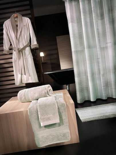 Guy Laroche Cozy Shower Curtain Fabric 240x185cm Wenge 1128030215027