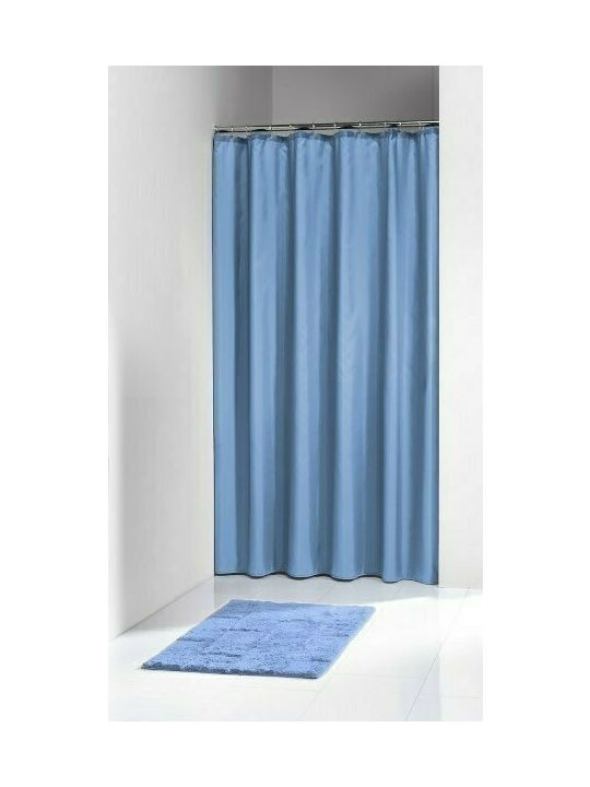 Sealskin Granada Shower Curtain 180x200cm Blue 217001321