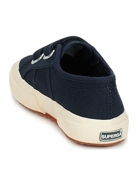 Kids Sneakers with Scratch Navy Blue