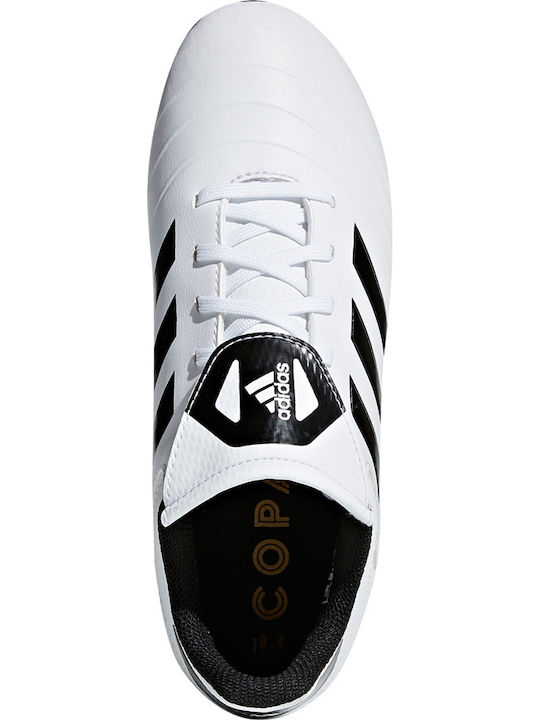 Copa 18.4 FXG J "Sky Stalker" Kids Molded Soccer Shoes White