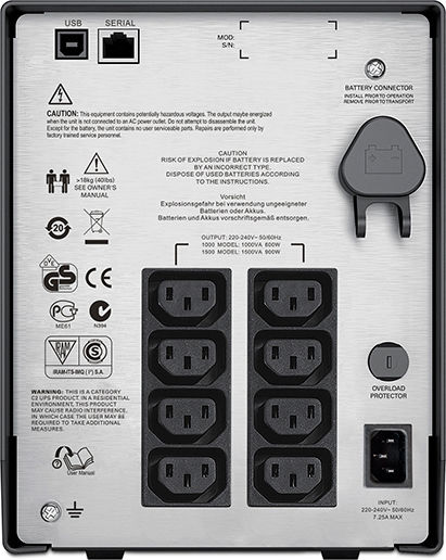 APC Smart-UPS C 1000VA LCD
