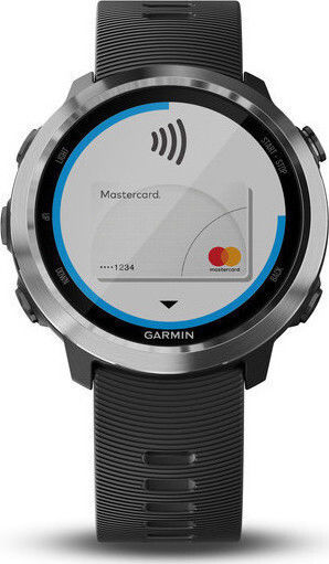 Garmin Forerunner 645 Music 42mm Smartwatch mit Pulsmesser (Black Coloured)