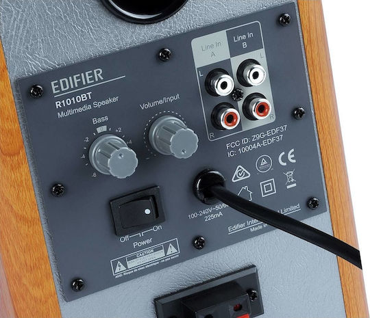 Edifier R1010BT Aktive Lautsprecher 2 Anzahl von Fahrern 24W (Paar) Braun