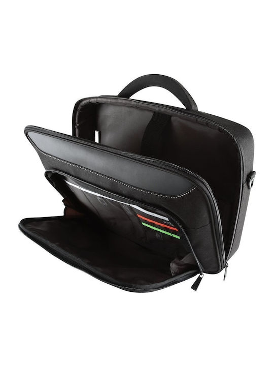 Targus Classic+ Clamshell Чанта за Рамо / Ръчна 18" Черно/червено
