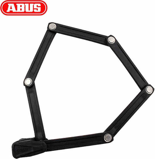 Abus Bordo Lite 6050/85 Bicycle Folding Lock with Key Black