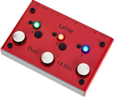 Lehle Dual SGoS Pedale Fußschalter E-Gitarre, E-Bass, Elektroakustische Instrumente, Keyboards & Synths und Stimme