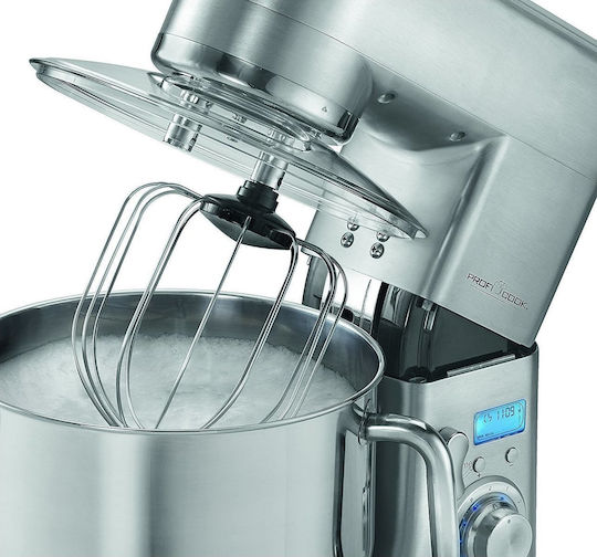 Profi Cook PC-KM 1096 Stand Mixer 1500W with Stainless Mixing Bowl 10lt