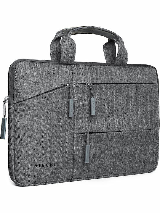 Satechi Water Resistant Laptop Carrying Case Waterproof Shoulder / Handheld Bag for 13.3" Laptop Gray