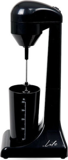 Life FMS-003 Milk Frother Tabletop 100W Black