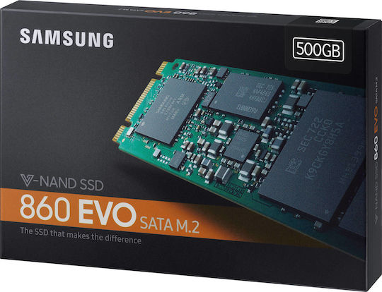 Samsung 860 Evo M.2 SSD 500GB M.2 SATA III MZ-N6E500BW