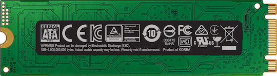 Samsung 860 Evo M.2 SSD 2TB τύπου M.2 με σύνδεση SATA III MZ-N6E2T0BW