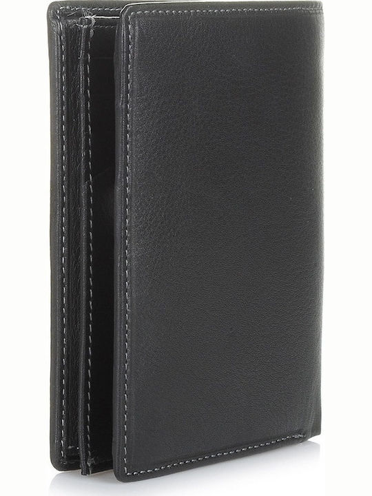 Vegas Leather Men's Wallet Classic Black