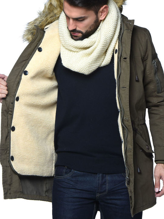 Cigar Winter Jacket Parka Khaki