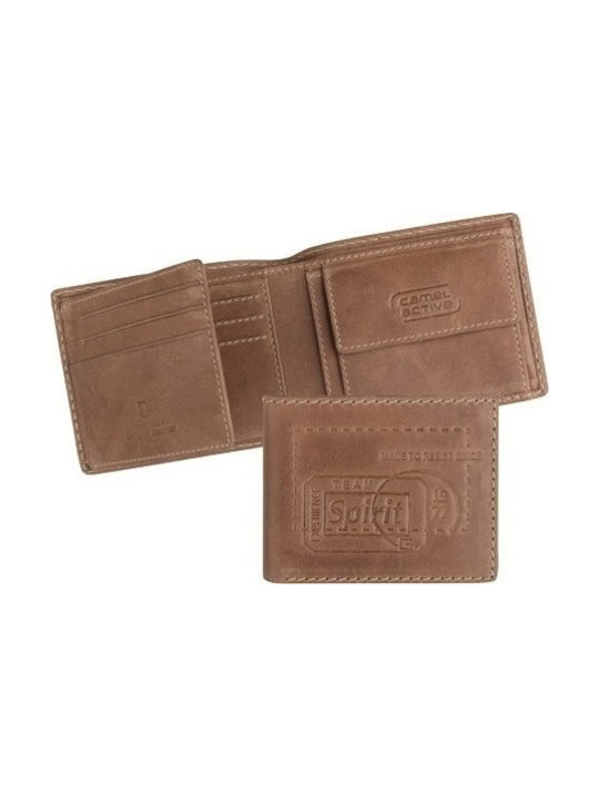 Camel Active Detroit Men's Leather Wallet Tabac Brown