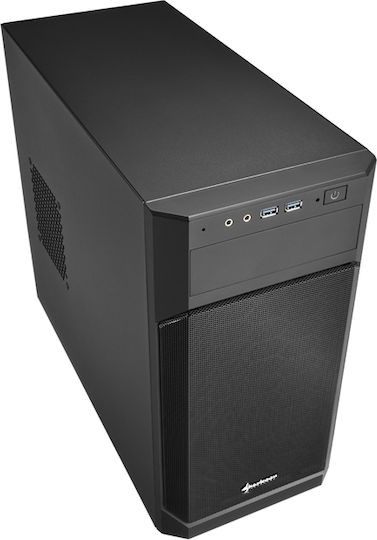Sharkoon V1000 Midi-Turm Computergehäuse Schwarz