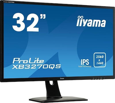 Iiyama ProLite XB3270QS-B1 IPS Monitor 31.5" QHD 2560x1440 με Χρόνο Απόκρισης 4ms GTG