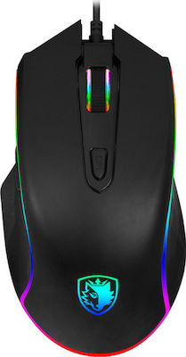 Sades Scythe RGB Gaming Mouse Black