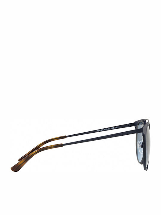 Michael Kors Women's Sunglasses with Blue Metal Frame and Blue Gradient Lens MK1030 12178F
