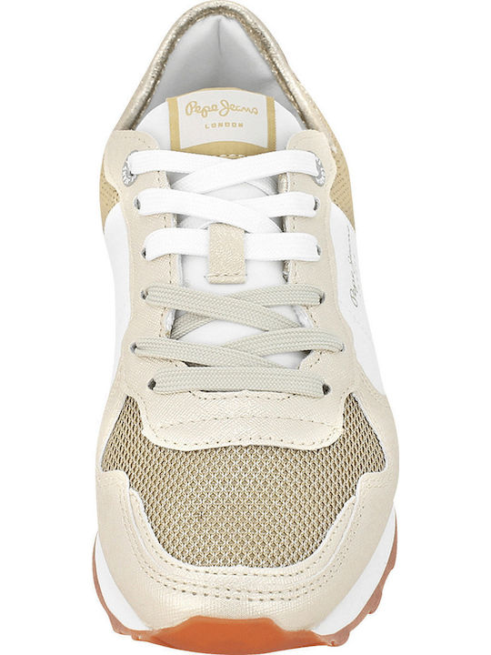Verona Sequins Γυναικεία Sneakers Χρυσά