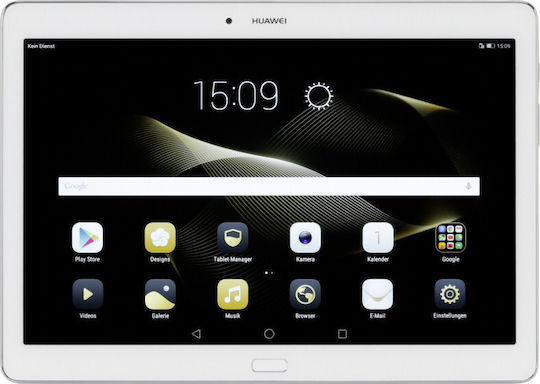 Huawei MediaPad M2 4G 10.1" Tablet (2GB/16GB) Ασημί