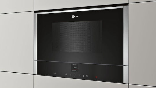 Neff Cuptor cu microunde încorporat 21lt Negru