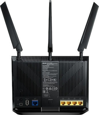 Asus 4G-AC55U Drahtlos 4G mit 4 Anschlüssen Gigabit Ethernet