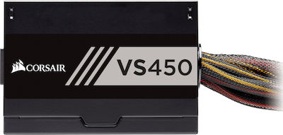 Corsair VS White Series VS450 450W Τροφοδοτικό Υπολογιστή Full Wired 80 Plus Standard