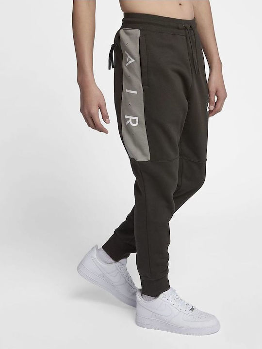 Sportswear Air Fleece Pantaloni de trening cu Elastic Kaki