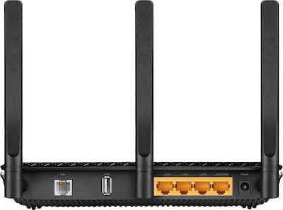 TP-LINK Archer VR600 v2 Ασύρματο VDSL2 Modem Router Wi‑Fi 5 με 4 Θύρες Gigabit