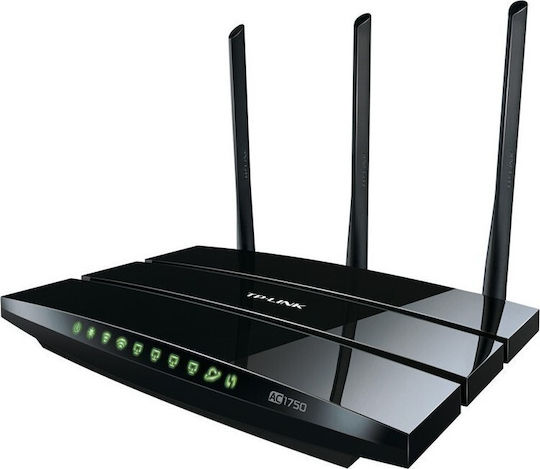 TP-LINK Archer C7 v2 Ασύρματο Router Wi‑Fi 5 με 4 Θύρες Gigabit