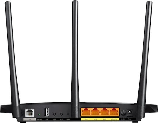 TP-LINK Archer VR400 v1 Wireless VDSL2 Modem Router Wi‑Fi 5 with 4 Gigabit Ports