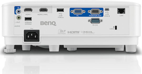 BenQ MH733 9H.JGT77.13E 3D Projector DLP (DMD) Full HD Standard Lamp with Built-in Speakers White