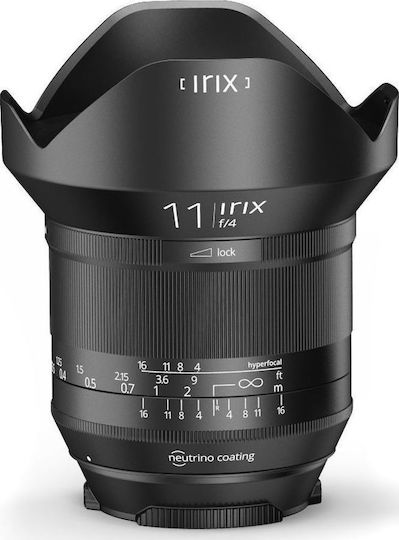 Irix Full Frame Camera Lens Firefly 11mm f/4.0 Wide Angle for Nikon F Mount Black