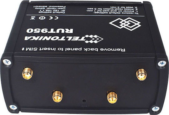 Teltonika RUT950 v3 Ασύρματο 4G Router Wi‑Fi 4 με 4 Θύρες