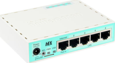 MikroTik hEX RB750Gr3 Router με 5 Θύρες Gigabit Ethernet